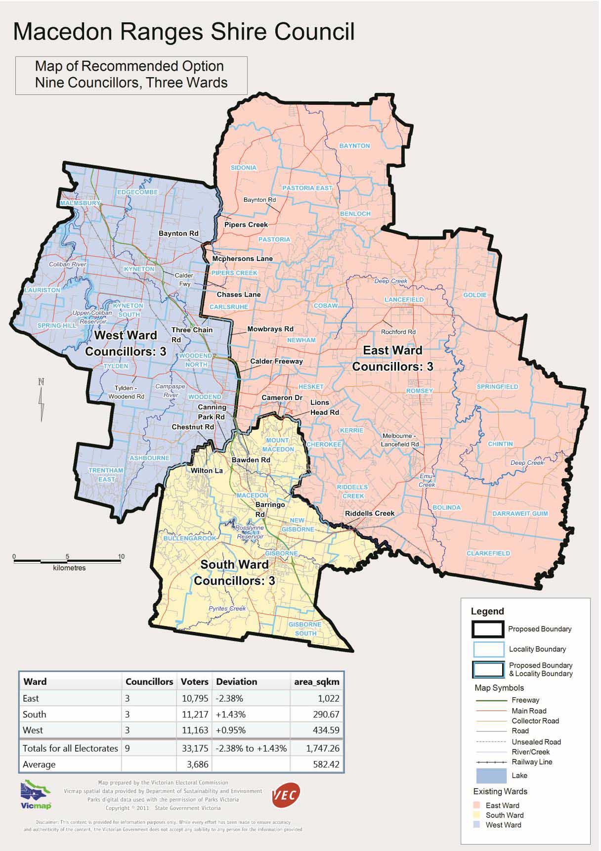 Macedon Ranges Shire Map About-The-Candidates-2012